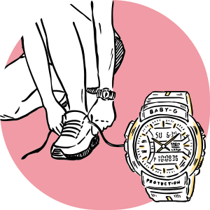 機能紹介 Baby G Casio