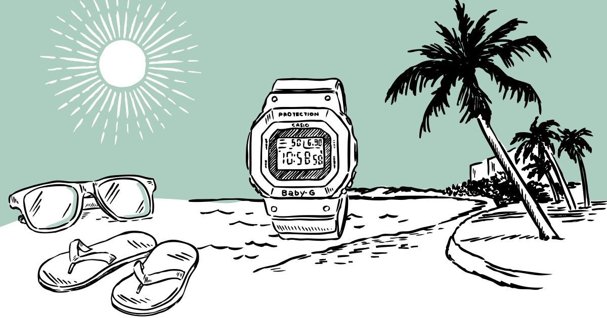 casio baby g tough solar